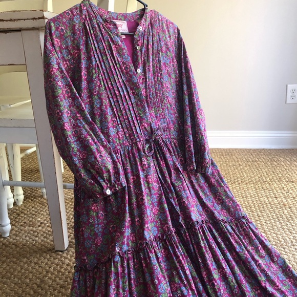 Banjanan Bazaar Midi Dress. Size Small - Picture 9 of 15